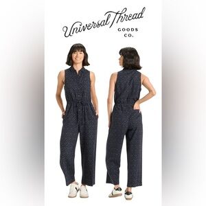Button-Front Jumpsuit from Universal Thread -NWT sz2